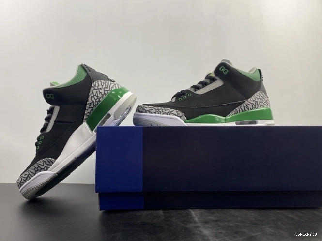 Rep TBkick Pine CT8532-030 Green Jordan 3 Air 0821